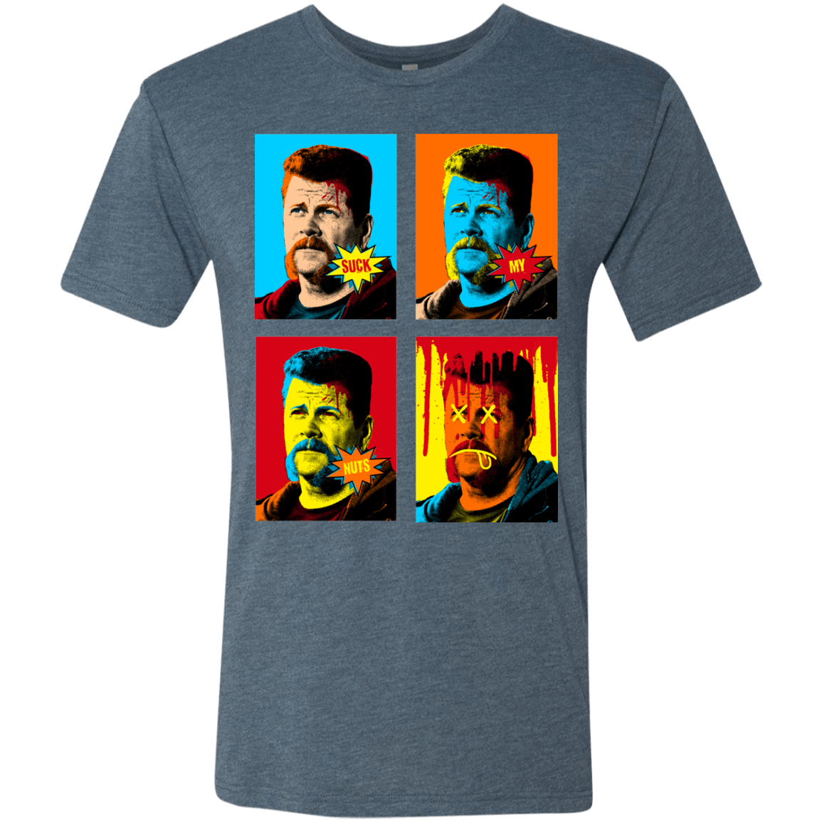 T-Shirts Indigo / Small The Champ Pop Men's Triblend T-Shirt