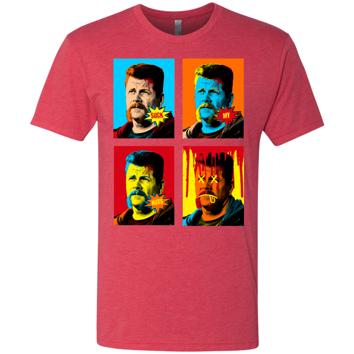 T-Shirts Vintage Red / Small The Champ Pop Men's Triblend T-Shirt