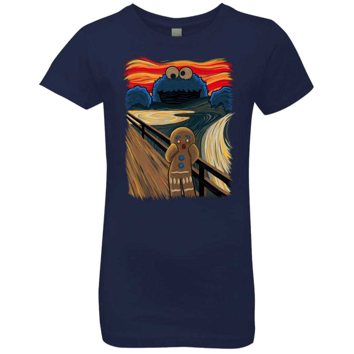 T-Shirts Midnight Navy / YXS The Cookie Muncher Girls Premium T-Shirt