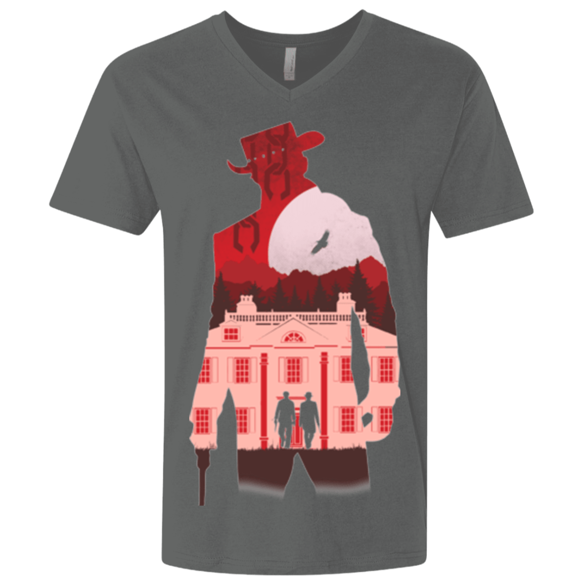 T-Shirts Heavy Metal / X-Small The D is Silent Men's Premium V-Neck