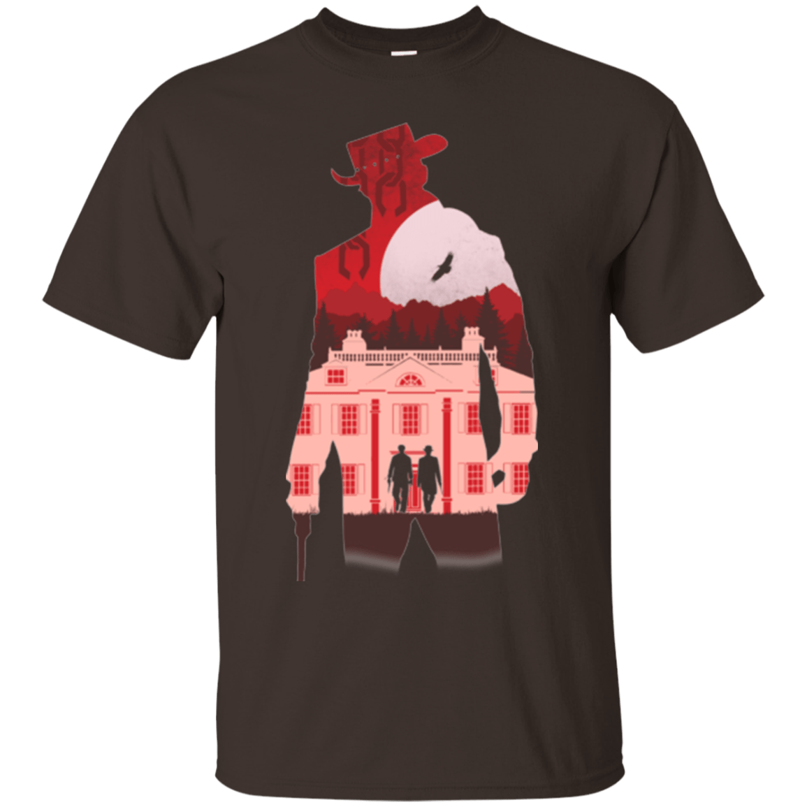 T-Shirts Dark Chocolate / Small The D is Silent T-Shirt