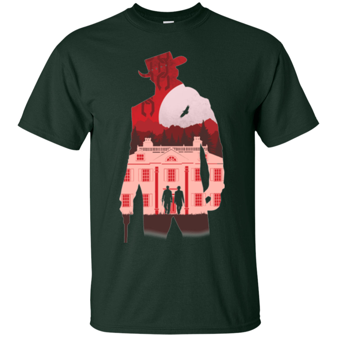 T-Shirts Forest Green / Small The D is Silent T-Shirt