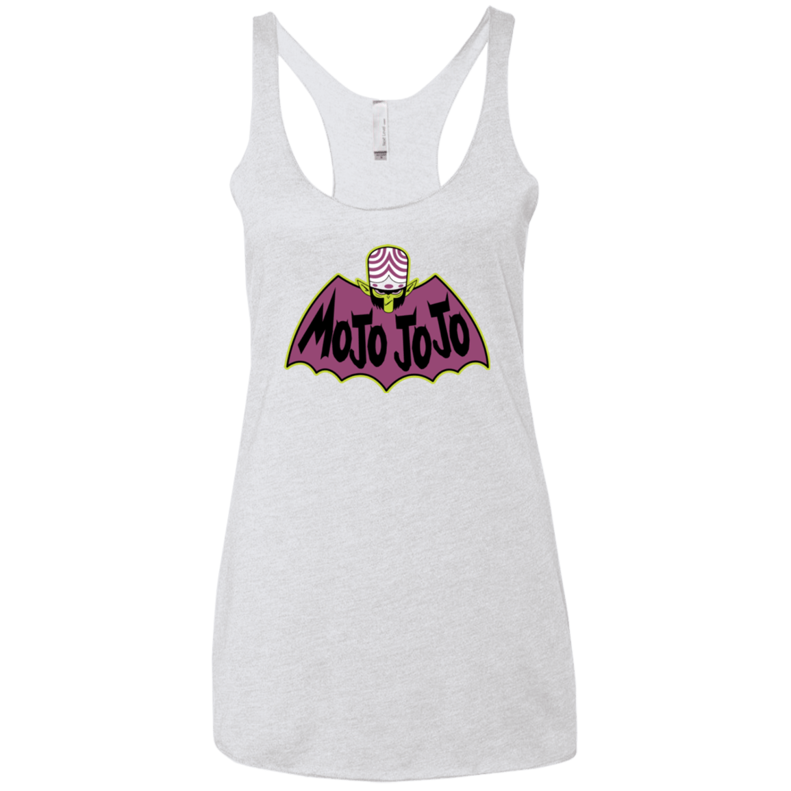 T-Shirts Heather White / X-Small The Dark Ape Women's Triblend Racerback Tank