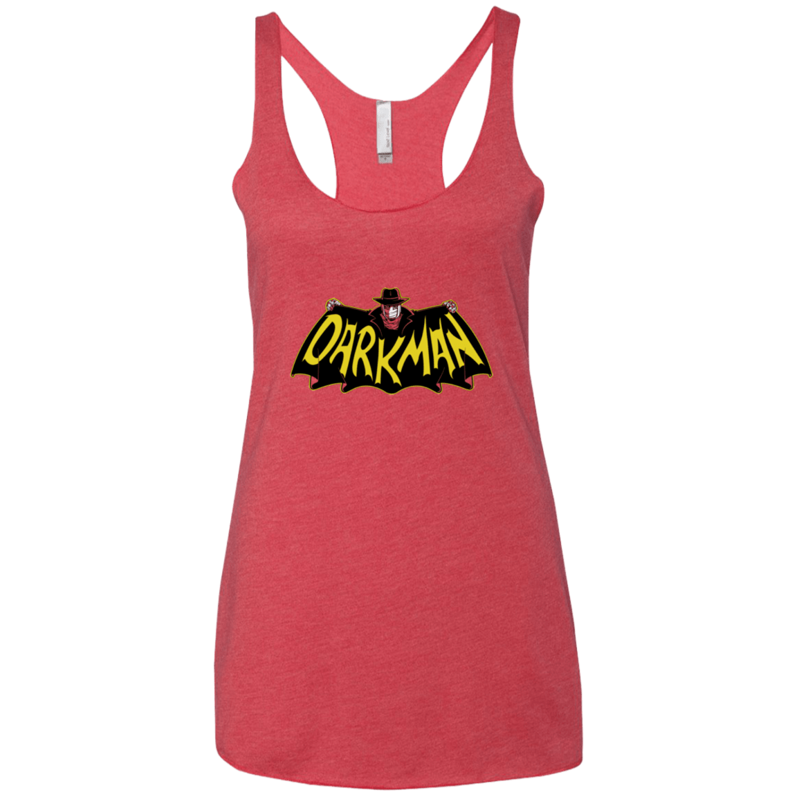 T-Shirts Vintage Red / X-Small The Dark Man Women's Triblend Racerback Tank