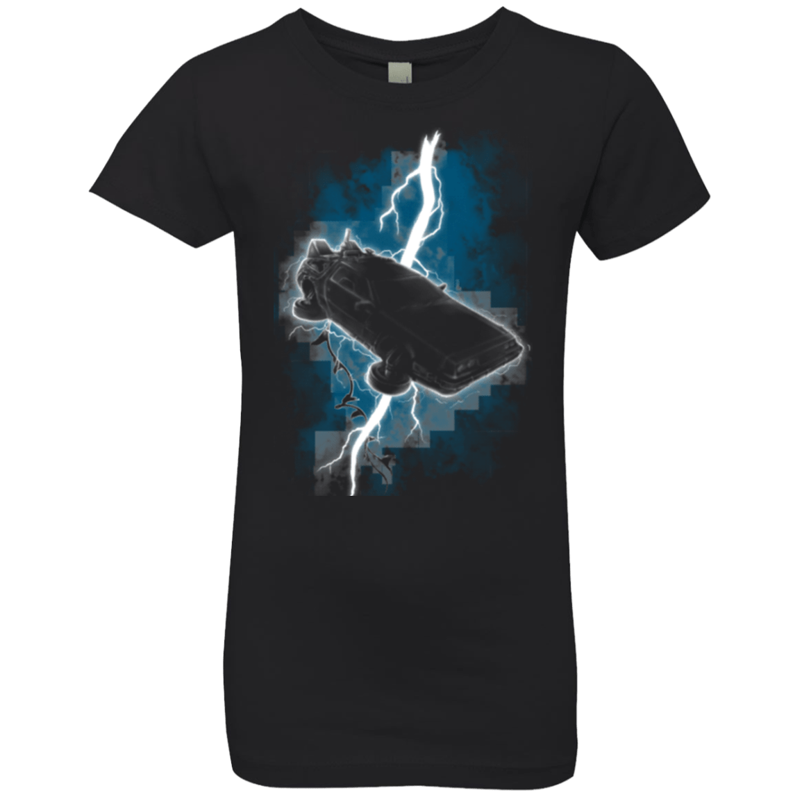 T-Shirts Black / YXS The Delorean Returns Girls Premium T-Shirt