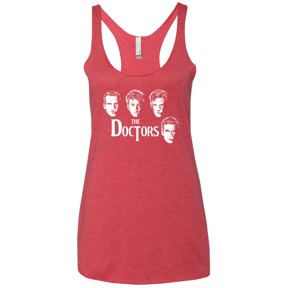 T-Shirts Vintage Red / X-Small The Doctors Women's Triblend Racerback Tank