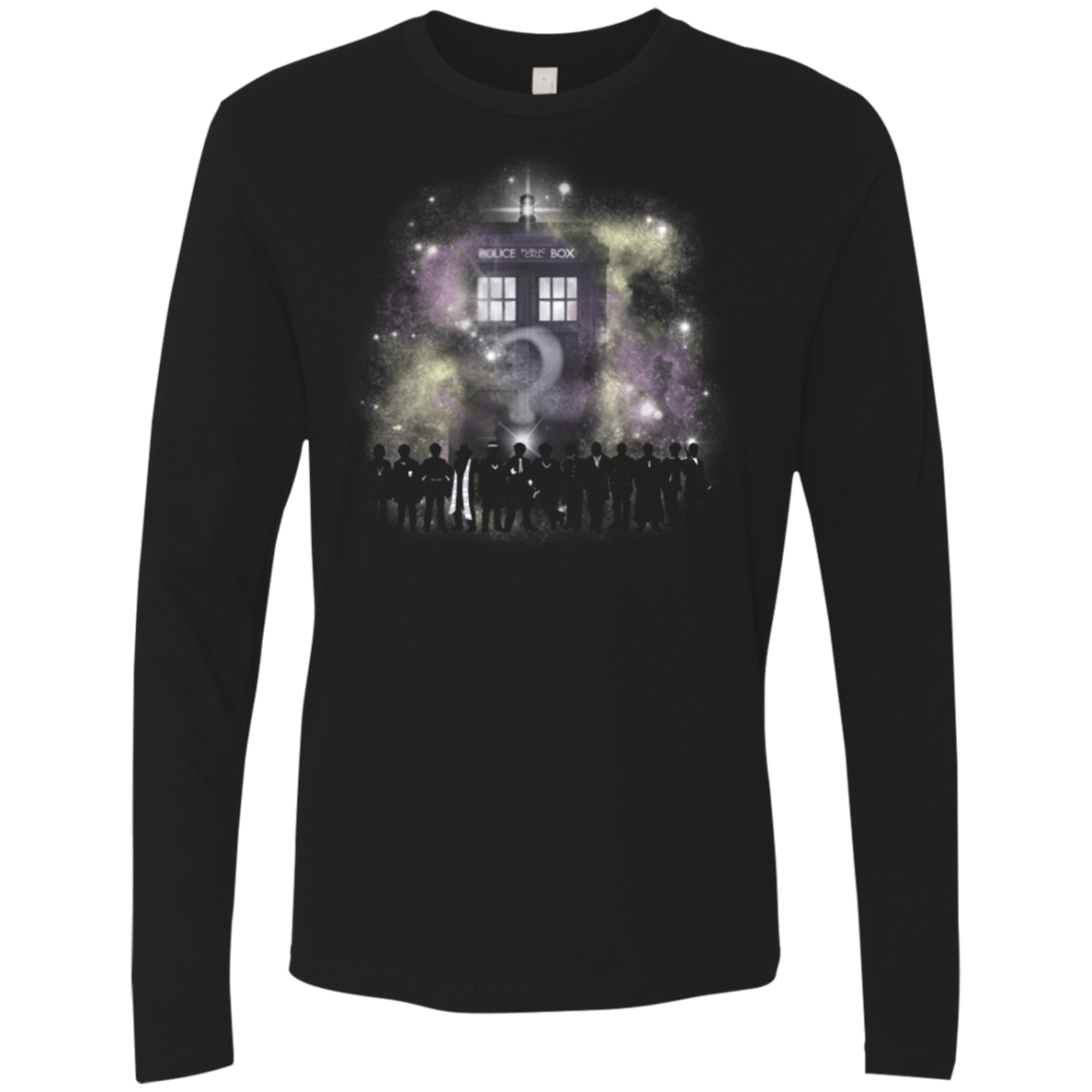 T-Shirts Black / Small THE FIRST QUESTION Men's Premium Long Sleeve