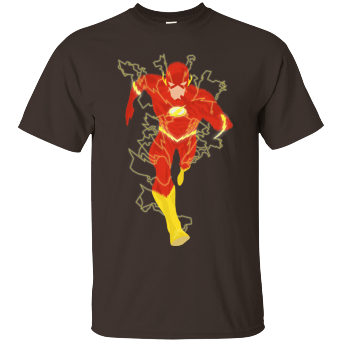 T-Shirts Dark Chocolate / Small The Flash T-Shirt