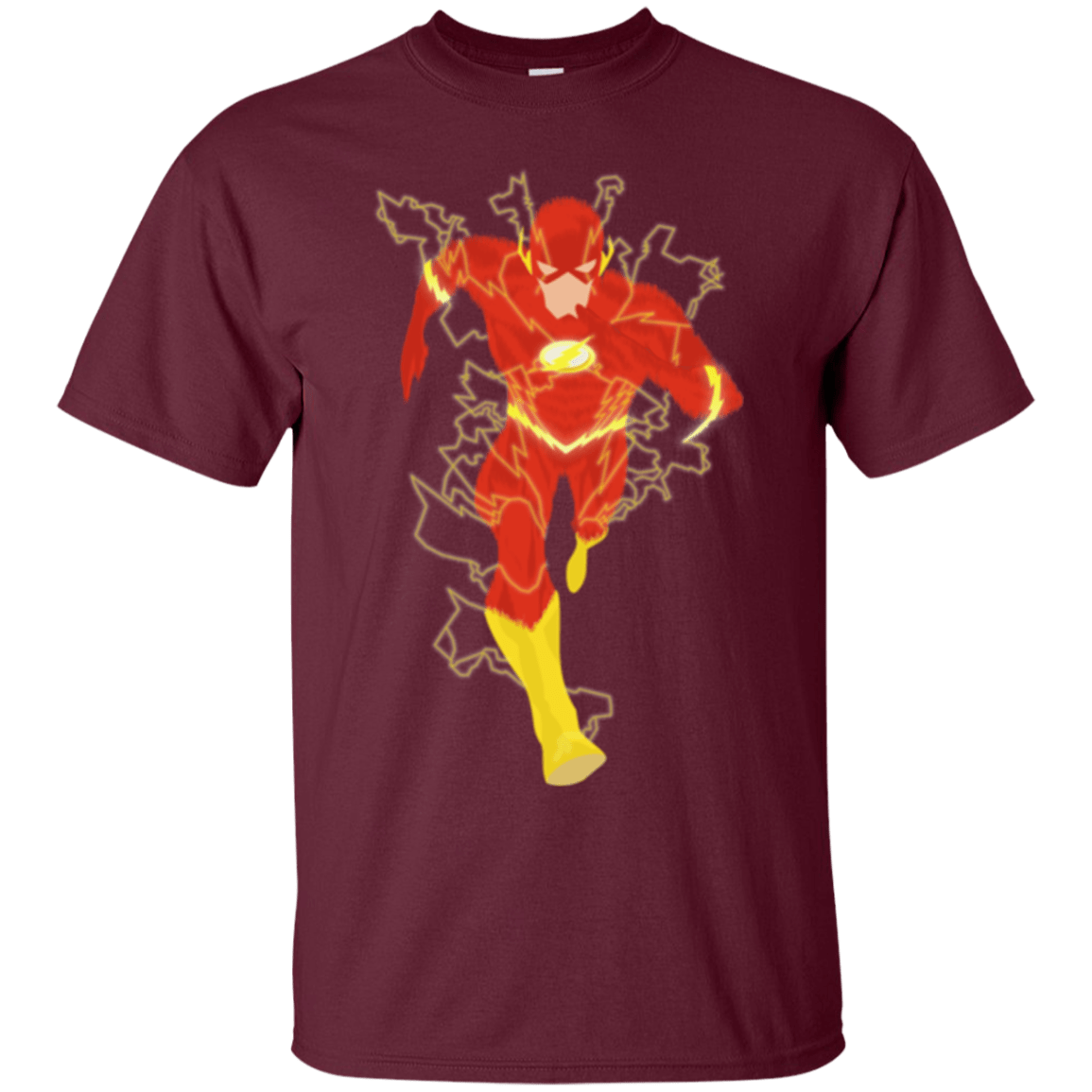 T-Shirts Maroon / Small The Flash T-Shirt