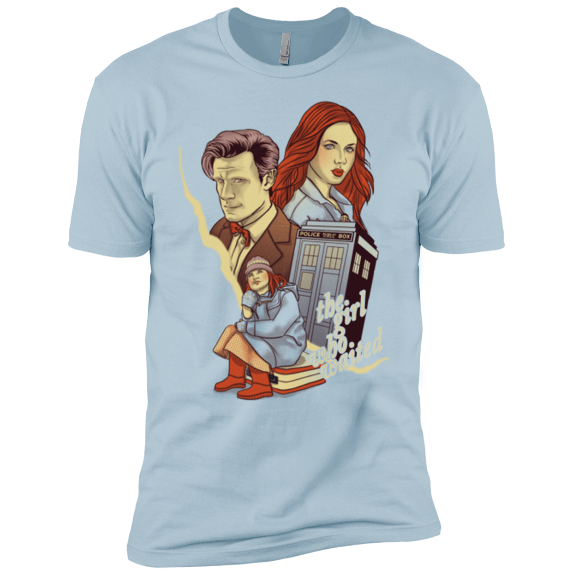 T-Shirts Light Blue / YXS The Girl who waited Boys Premium T-Shirt