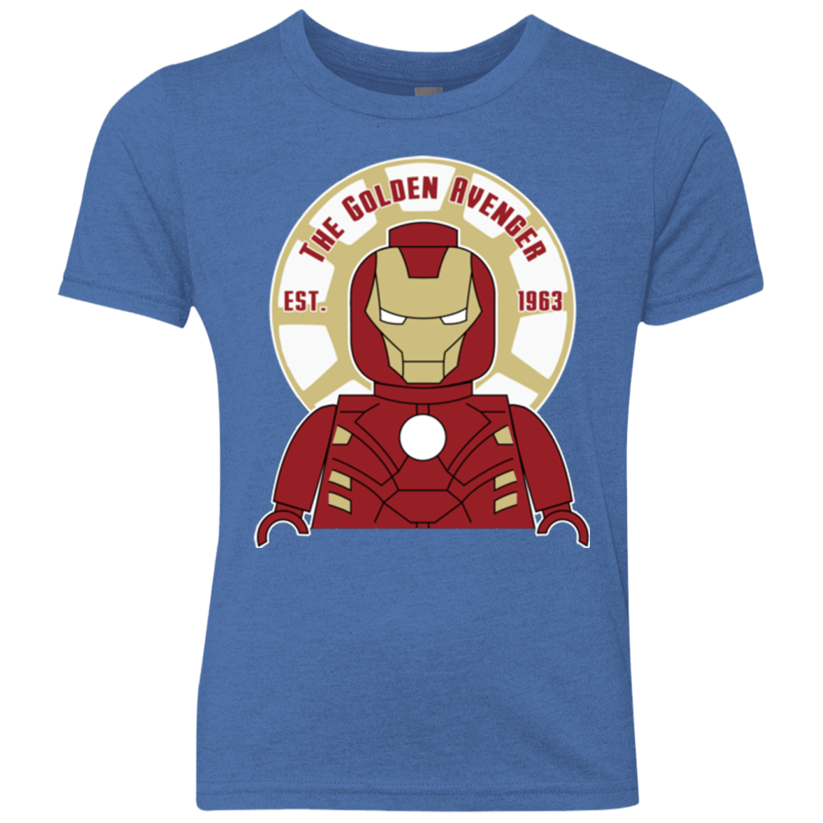 T-Shirts Vintage Royal / YXS The Golden Avenger Youth Triblend T-Shirt