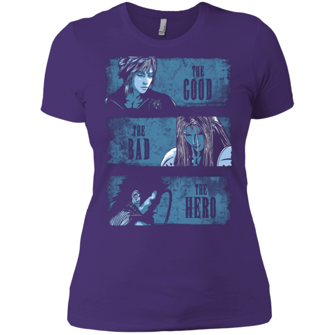T-Shirts Purple / X-Small The Good the Bad and the Hero Women's Premium T-Shirt