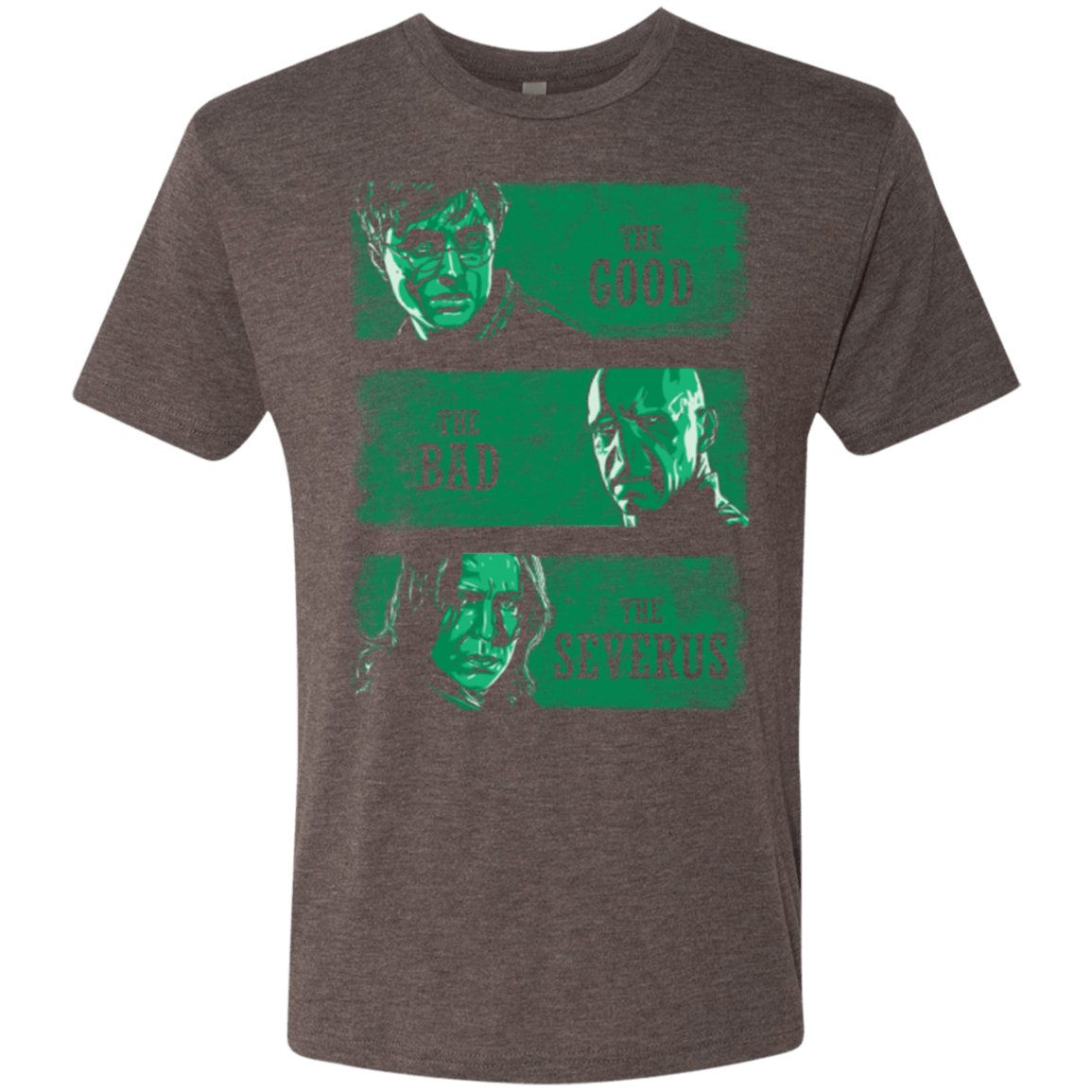 T-Shirts Macchiato / Small The Good the Bad and the Severus Men's Triblend T-Shirt
