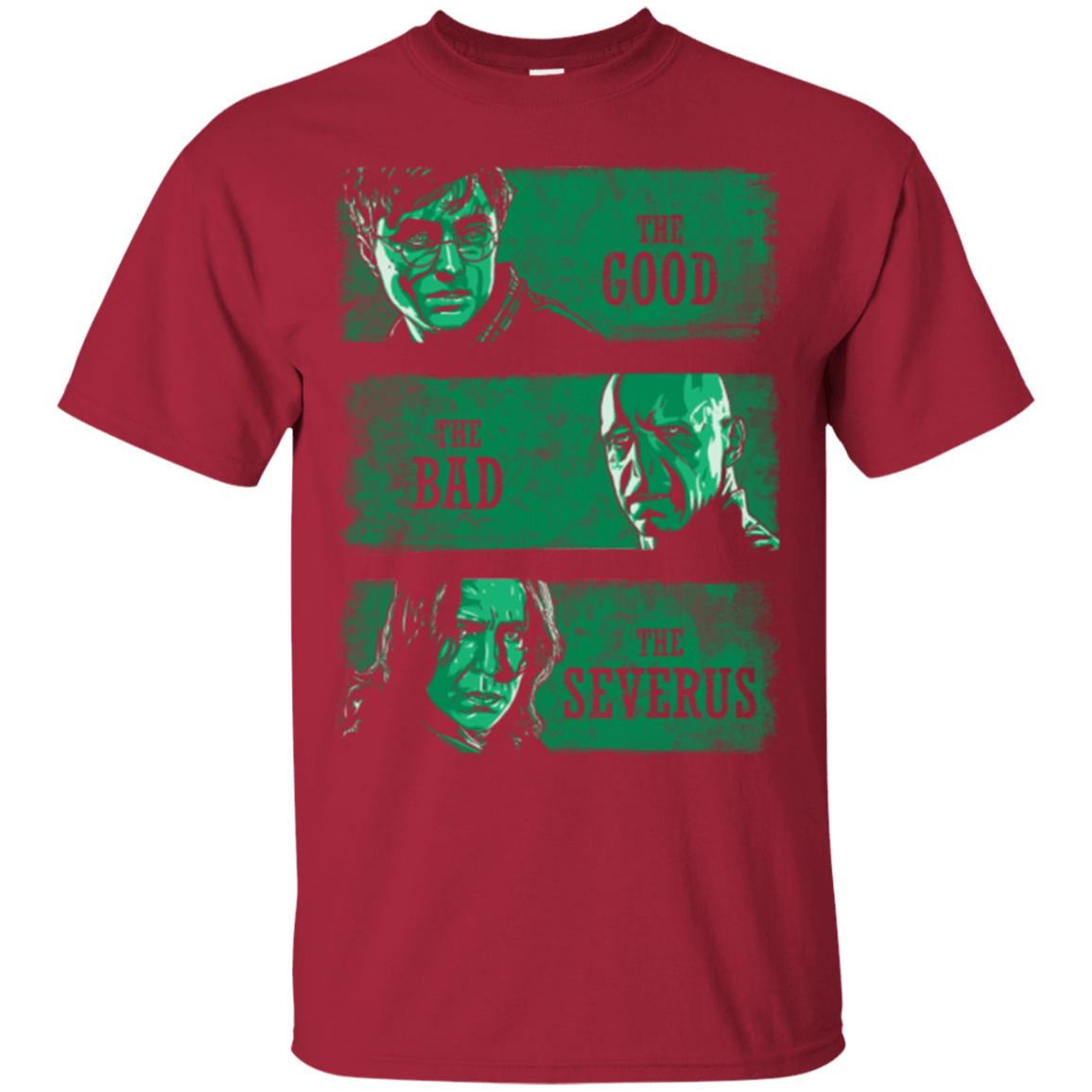 T-Shirts Cardinal / Small The Good the Bad and the Severus T-Shirt