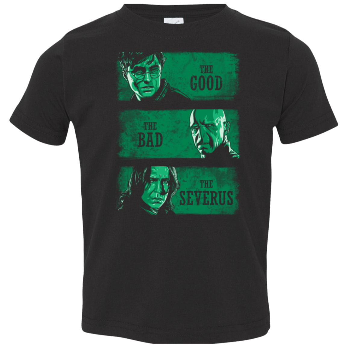 T-Shirts Black / 2T The Good the Bad and the Severus Toddler Premium T-Shirt