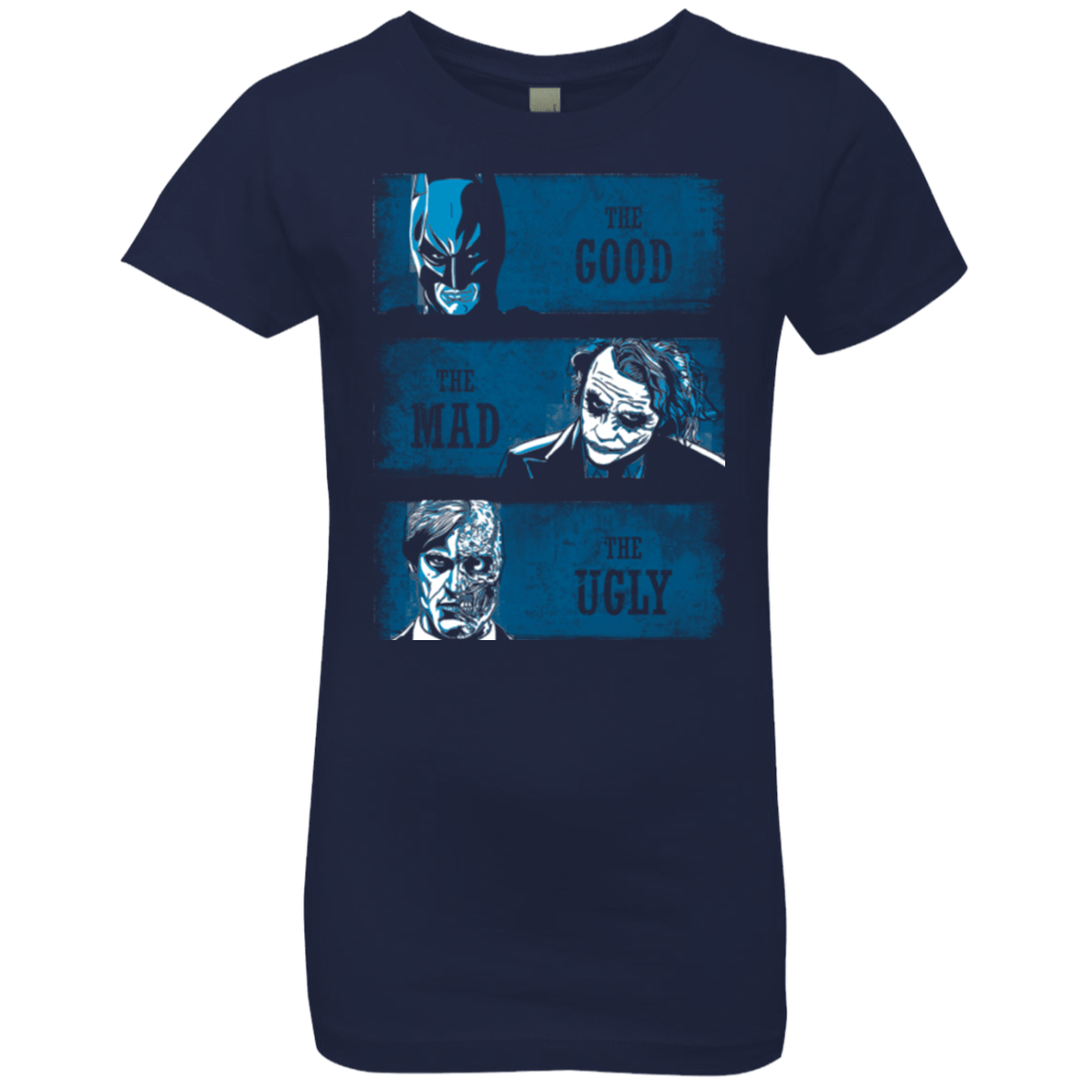 T-Shirts Midnight Navy / YXS The Good the Mad and the Ugly Girls Premium T-Shirt