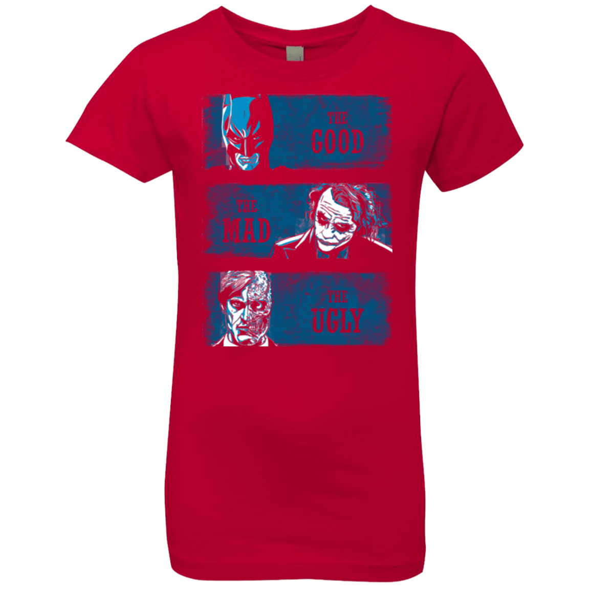 T-Shirts Red / YXS The Good the Mad and the Ugly Girls Premium T-Shirt