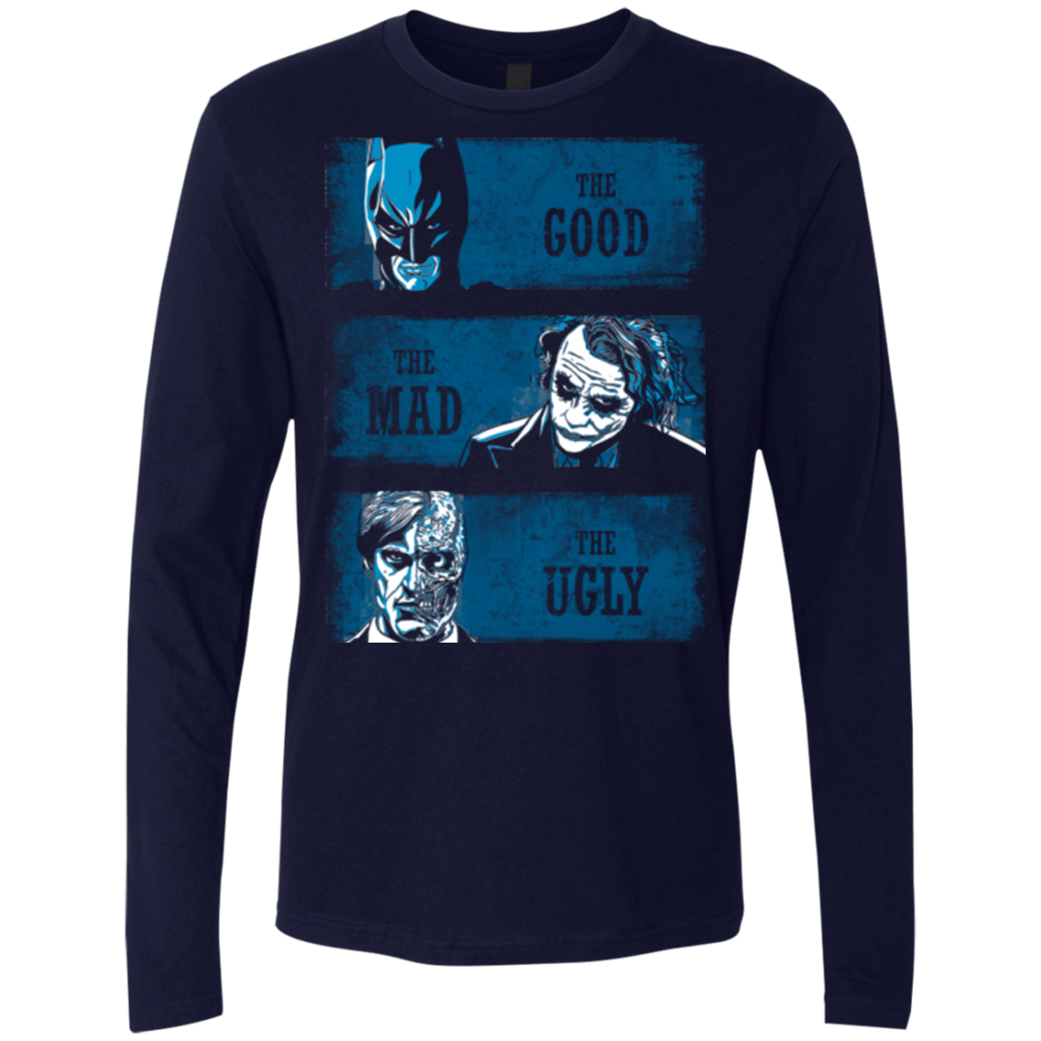 T-Shirts Midnight Navy / Small The Good the Mad and the Ugly Men's Premium Long Sleeve
