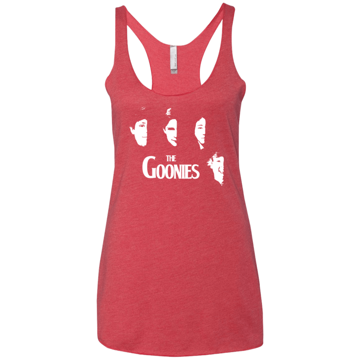 T-Shirts Vintage Red / X-Small The Goonies Women's Triblend Racerback Tank