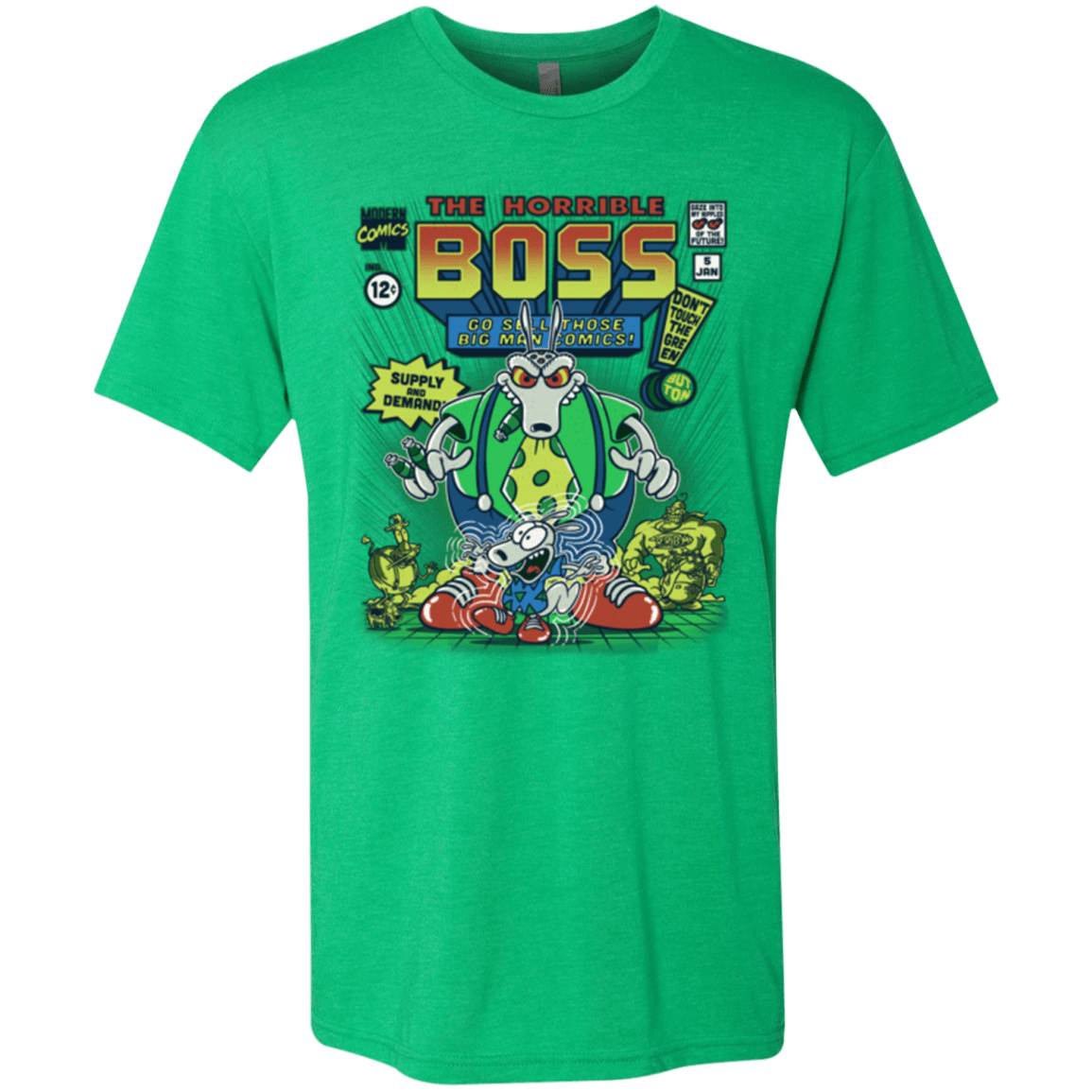 T-Shirts Envy / Small The Horrible Boss Men's Triblend T-Shirt