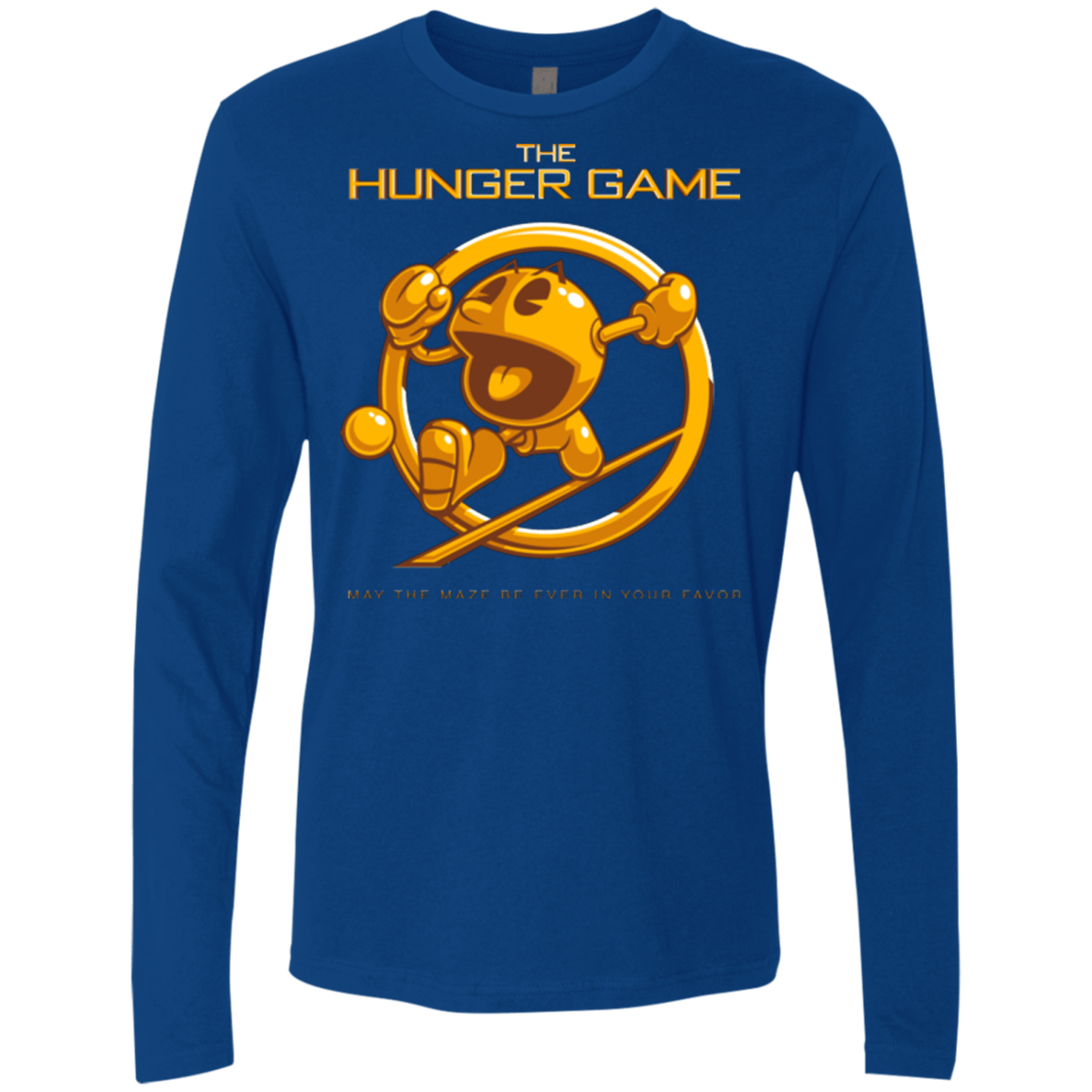 T-Shirts Royal / Small The Hunger Game Men's Premium Long Sleeve