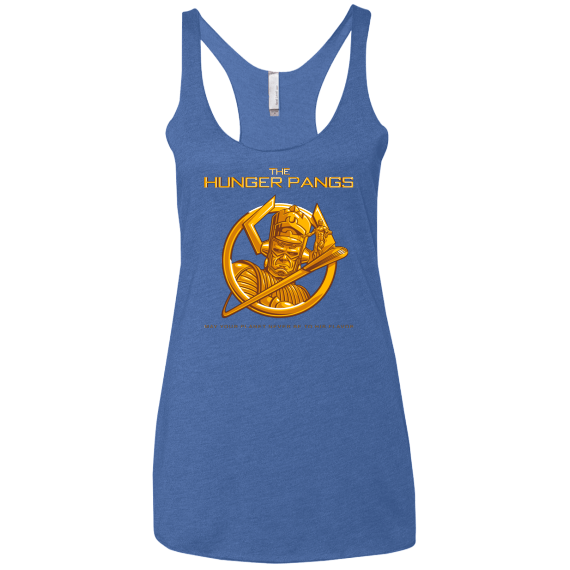 T-Shirts Vintage Royal / X-Small The Hunger Pangs Women's Triblend Racerback Tank