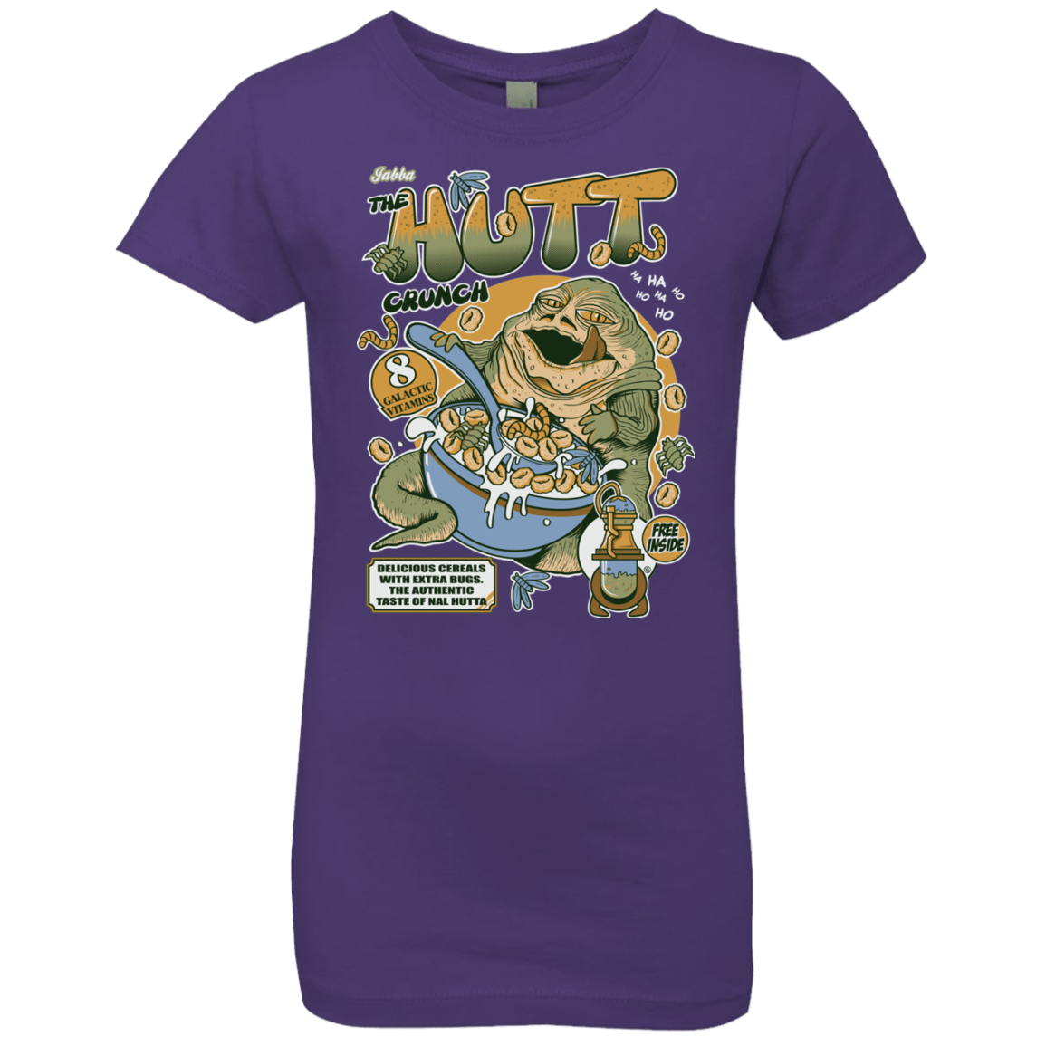 T-Shirts Purple Rush / YXS The Hutt Crunch Girls Premium T-Shirt