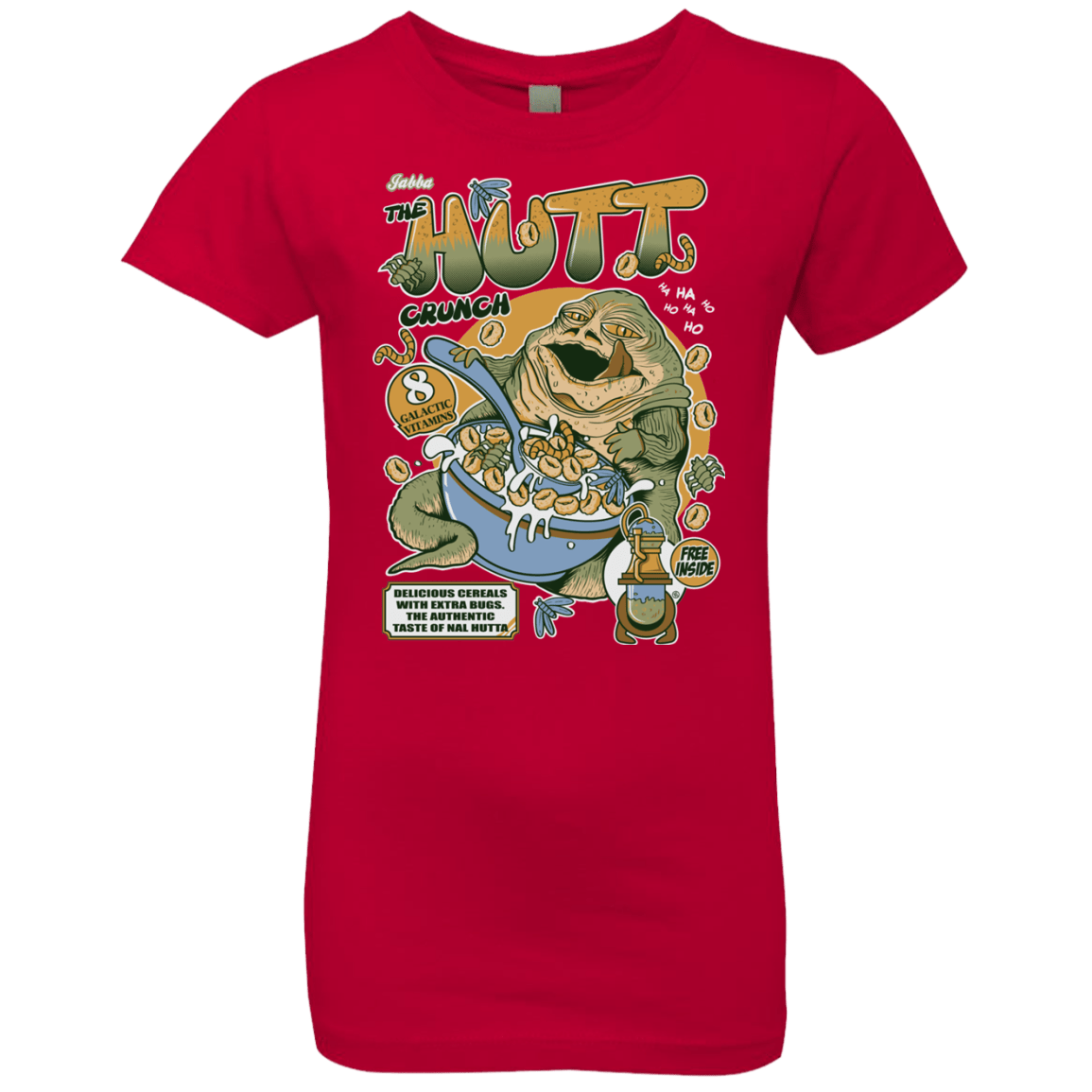 T-Shirts Red / YXS The Hutt Crunch Girls Premium T-Shirt