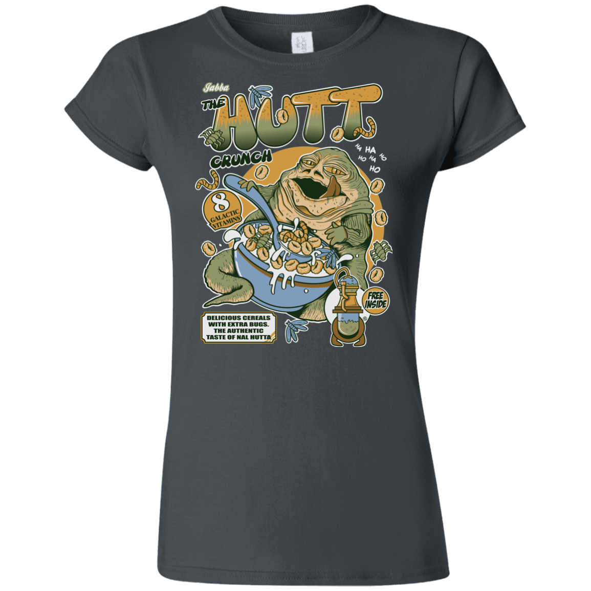 T-Shirts Charcoal / S The Hutt Crunch Junior Slimmer-Fit T-Shirt