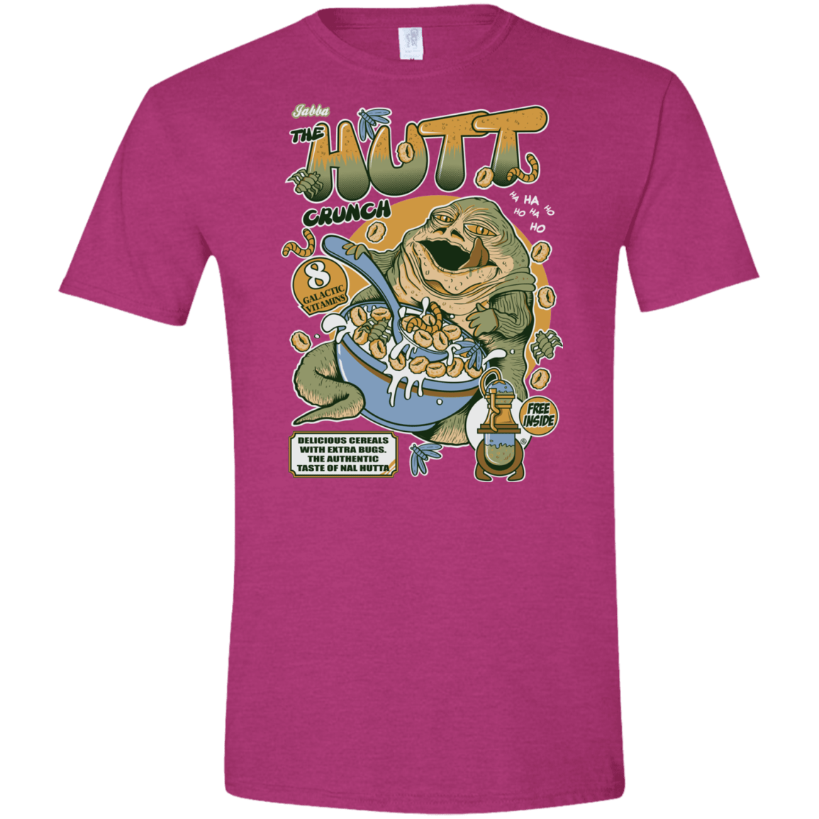 T-Shirts Antique Heliconia / S The Hutt Crunch Men's Semi-Fitted Softstyle