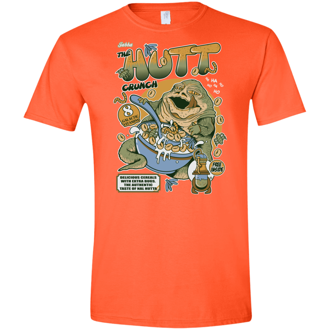 T-Shirts Orange / S The Hutt Crunch Men's Semi-Fitted Softstyle