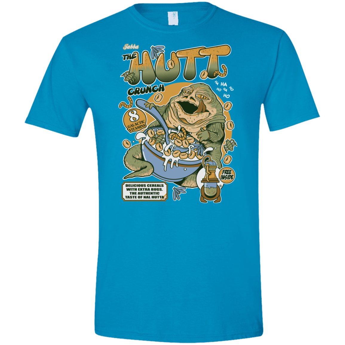 T-Shirts Sapphire / S The Hutt Crunch Men's Semi-Fitted Softstyle
