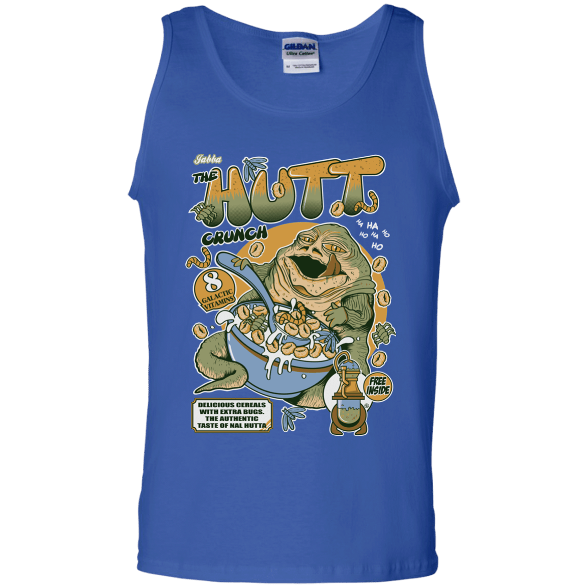 T-Shirts Royal / S The Hutt Crunch Men's Tank Top