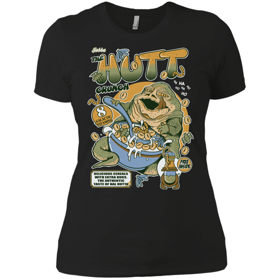 T-Shirts Black / X-Small The Hutt Crunch Women's Premium T-Shirt