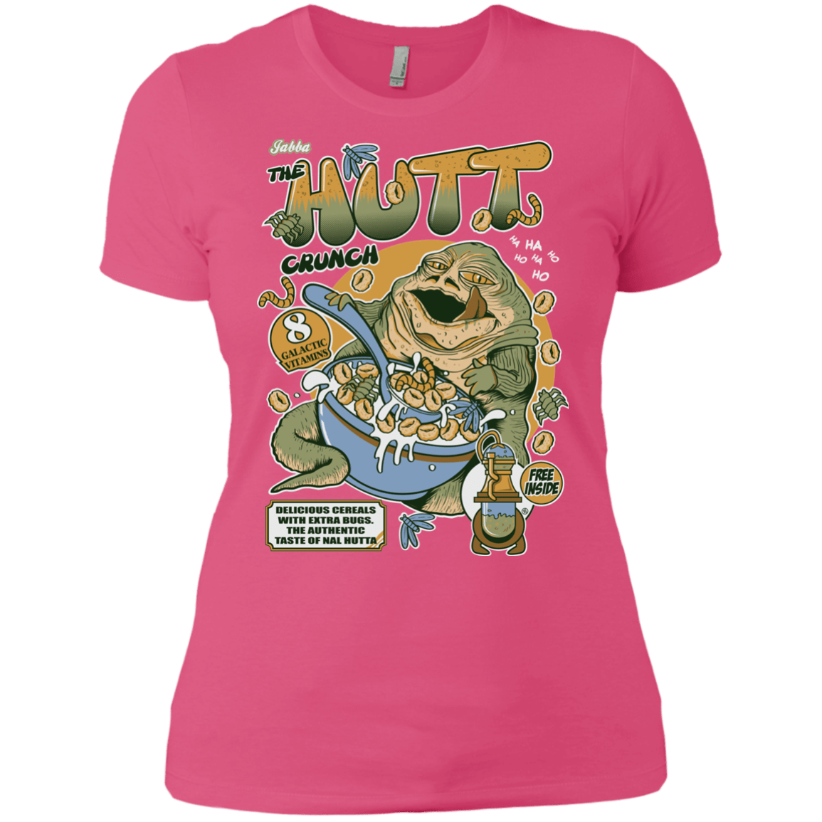 T-Shirts Hot Pink / X-Small The Hutt Crunch Women's Premium T-Shirt