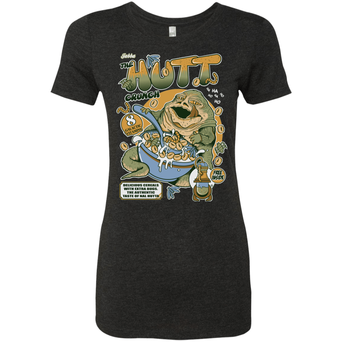 T-Shirts Vintage Black / S The Hutt Crunch Women's Triblend T-Shirt