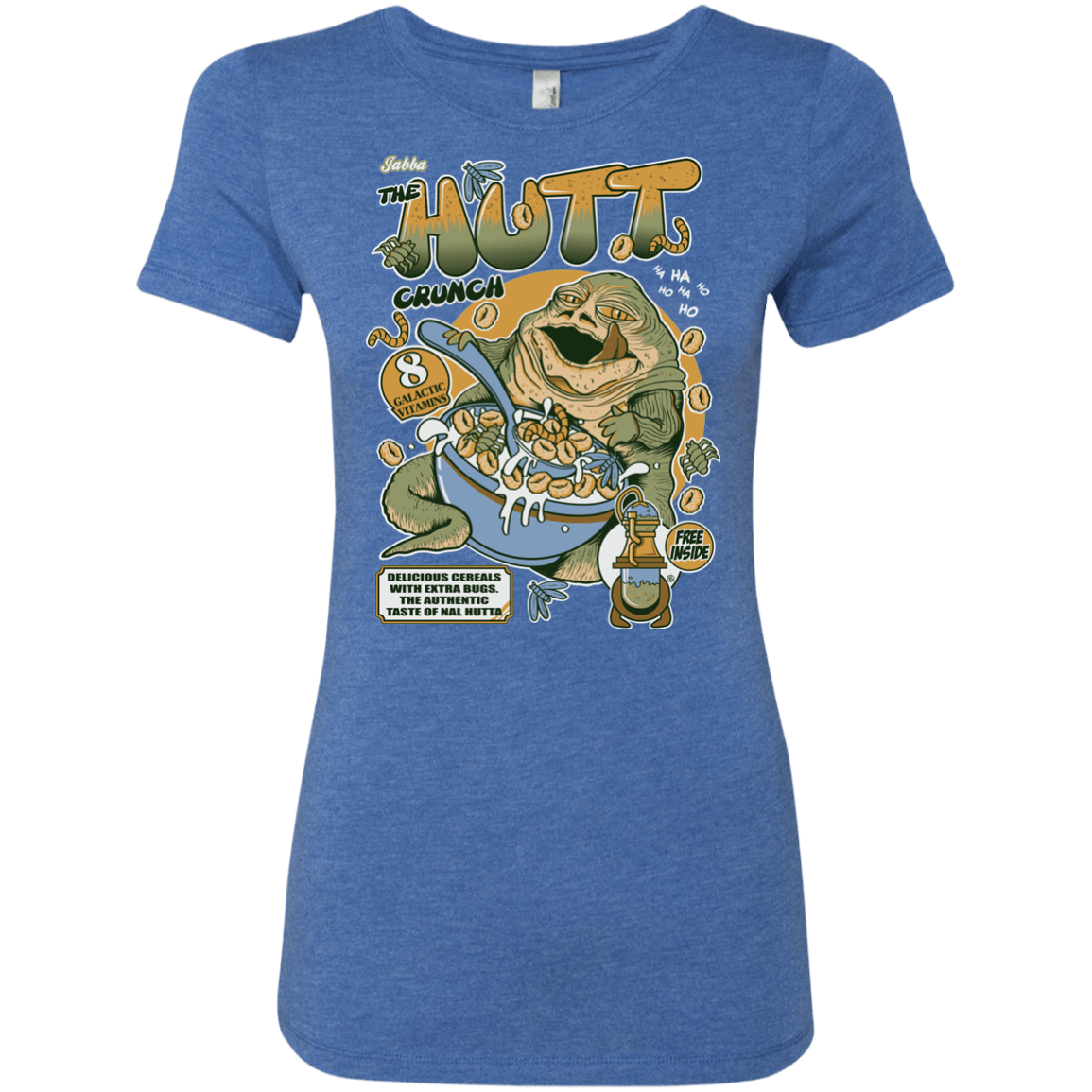 T-Shirts Vintage Royal / S The Hutt Crunch Women's Triblend T-Shirt