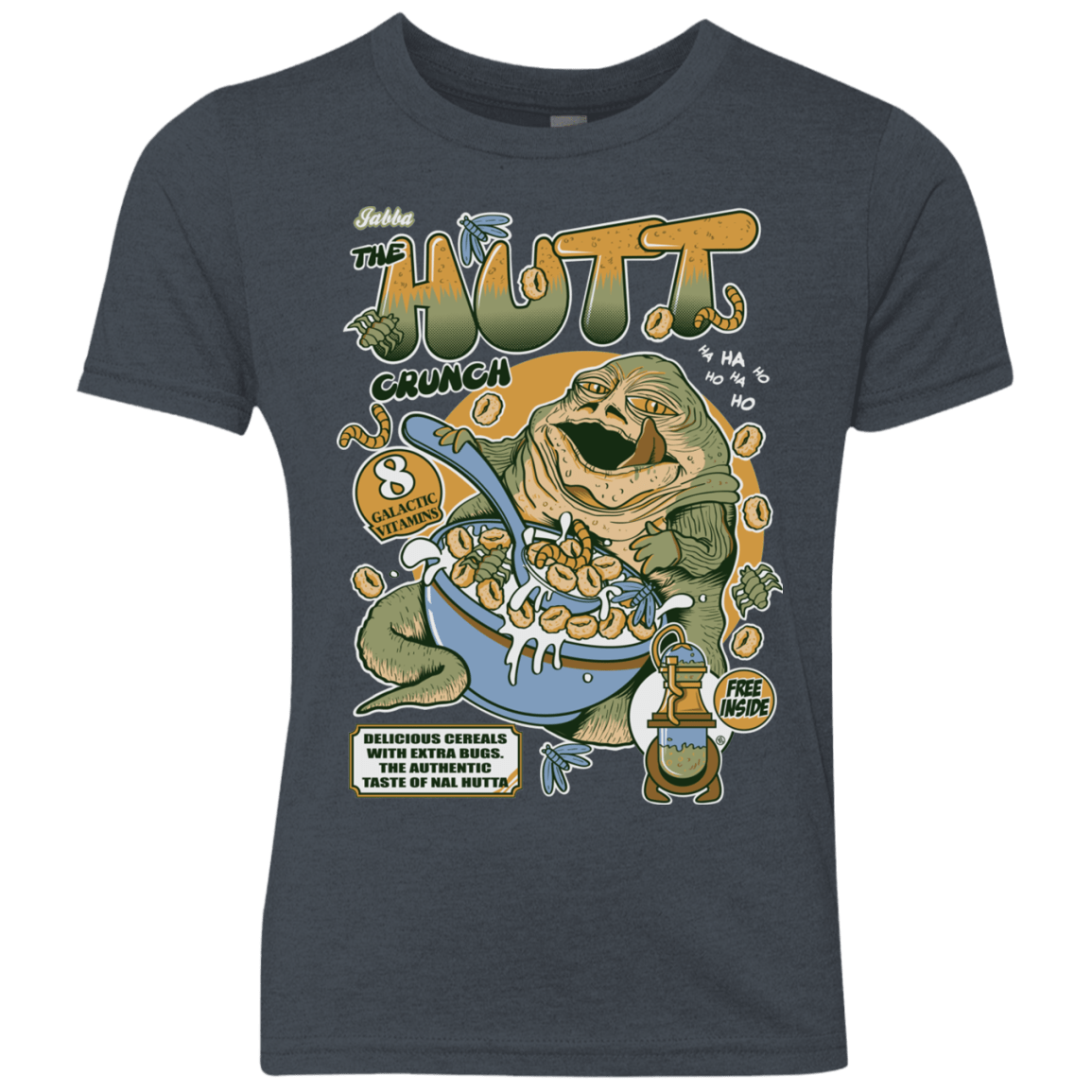 T-Shirts Vintage Navy / YXS The Hutt Crunch Youth Triblend T-Shirt