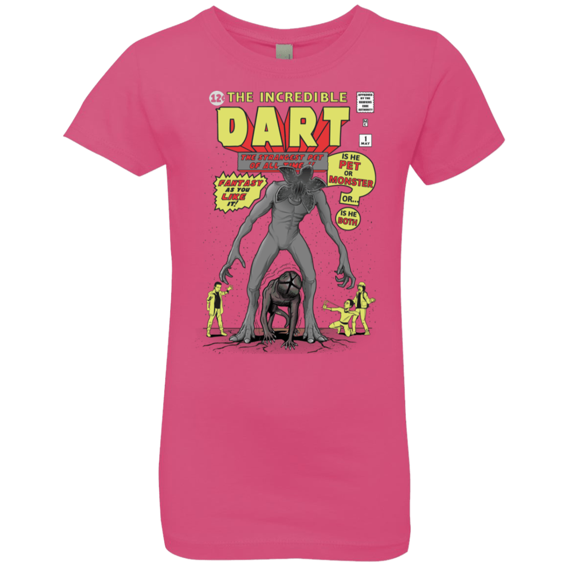 T-Shirts Hot Pink / YXS The Incredible Dart Girls Premium T-Shirt
