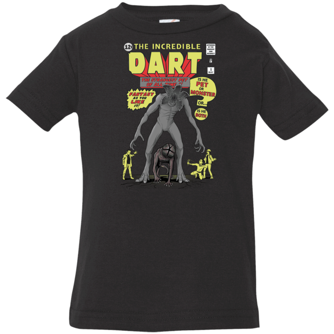 T-Shirts Black / 6 Months The Incredible Dart Infant Premium T-Shirt