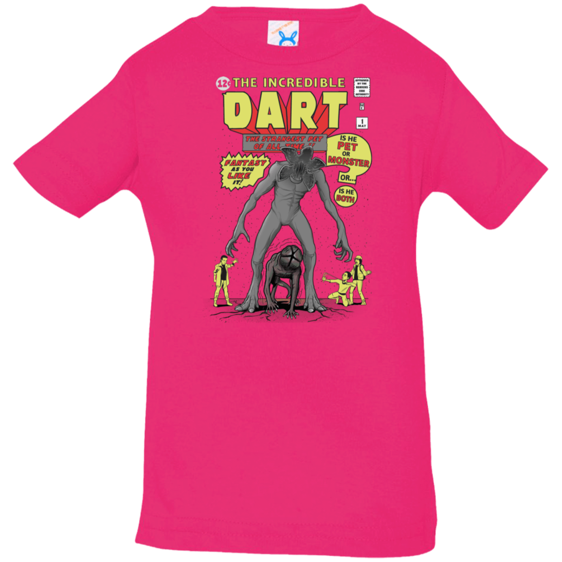 T-Shirts Hot Pink / 6 Months The Incredible Dart Infant Premium T-Shirt
