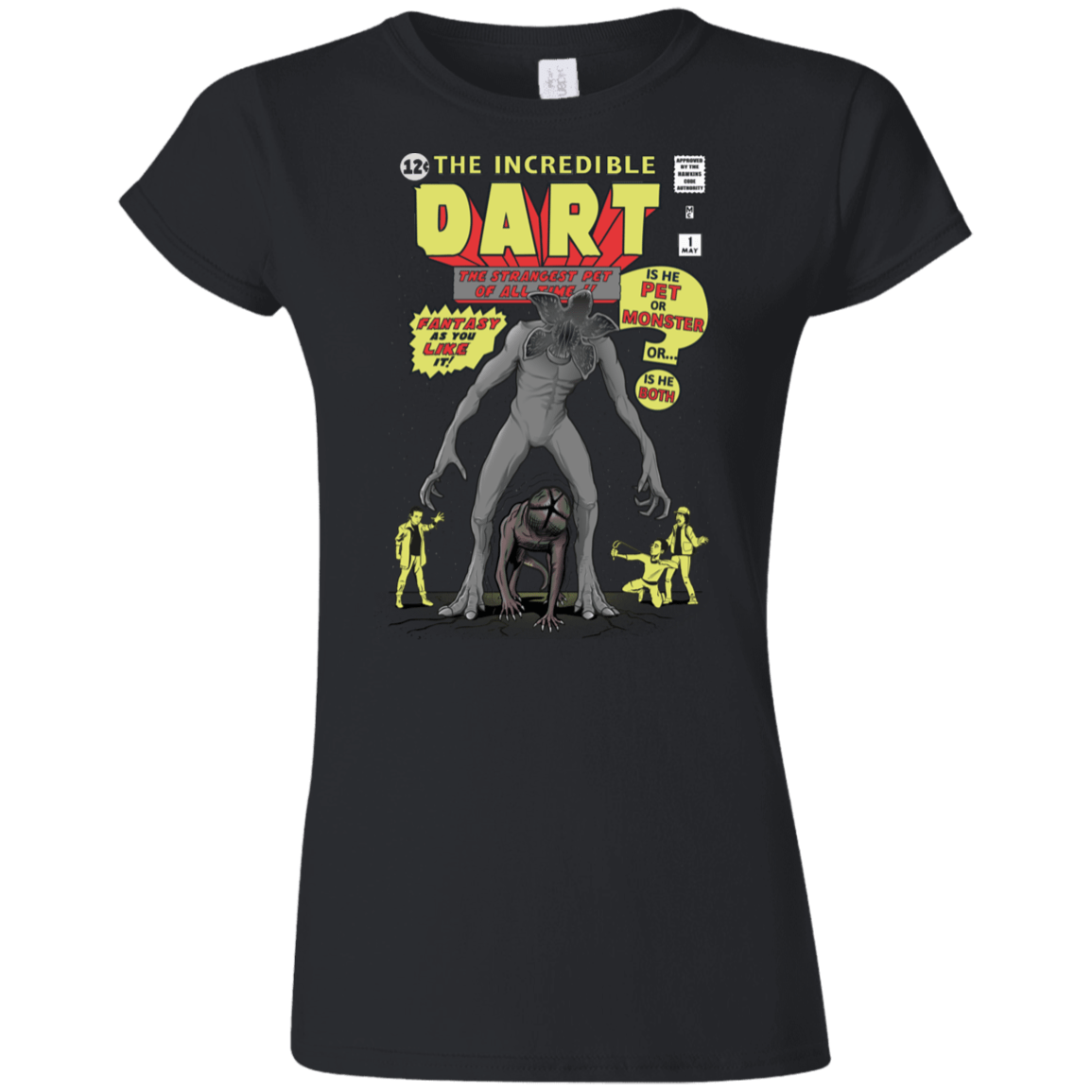 T-Shirts Black / S The Incredible Dart Junior Slimmer-Fit T-Shirt