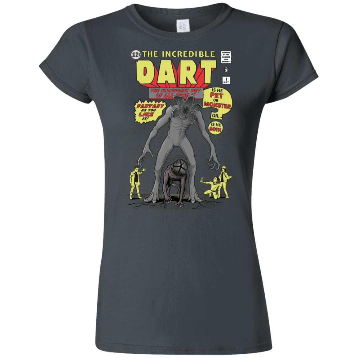 T-Shirts Charcoal / S The Incredible Dart Junior Slimmer-Fit T-Shirt