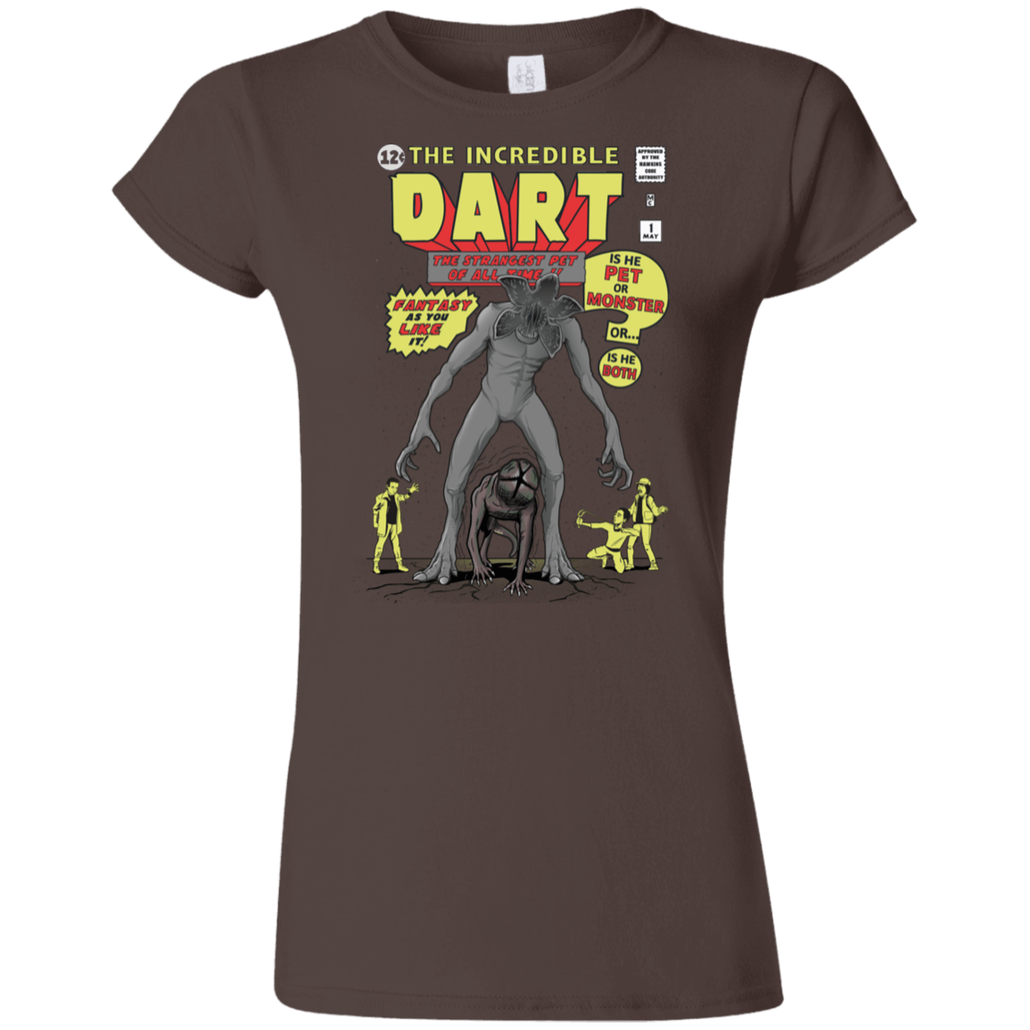 T-Shirts Dark Chocolate / S The Incredible Dart Junior Slimmer-Fit T-Shirt