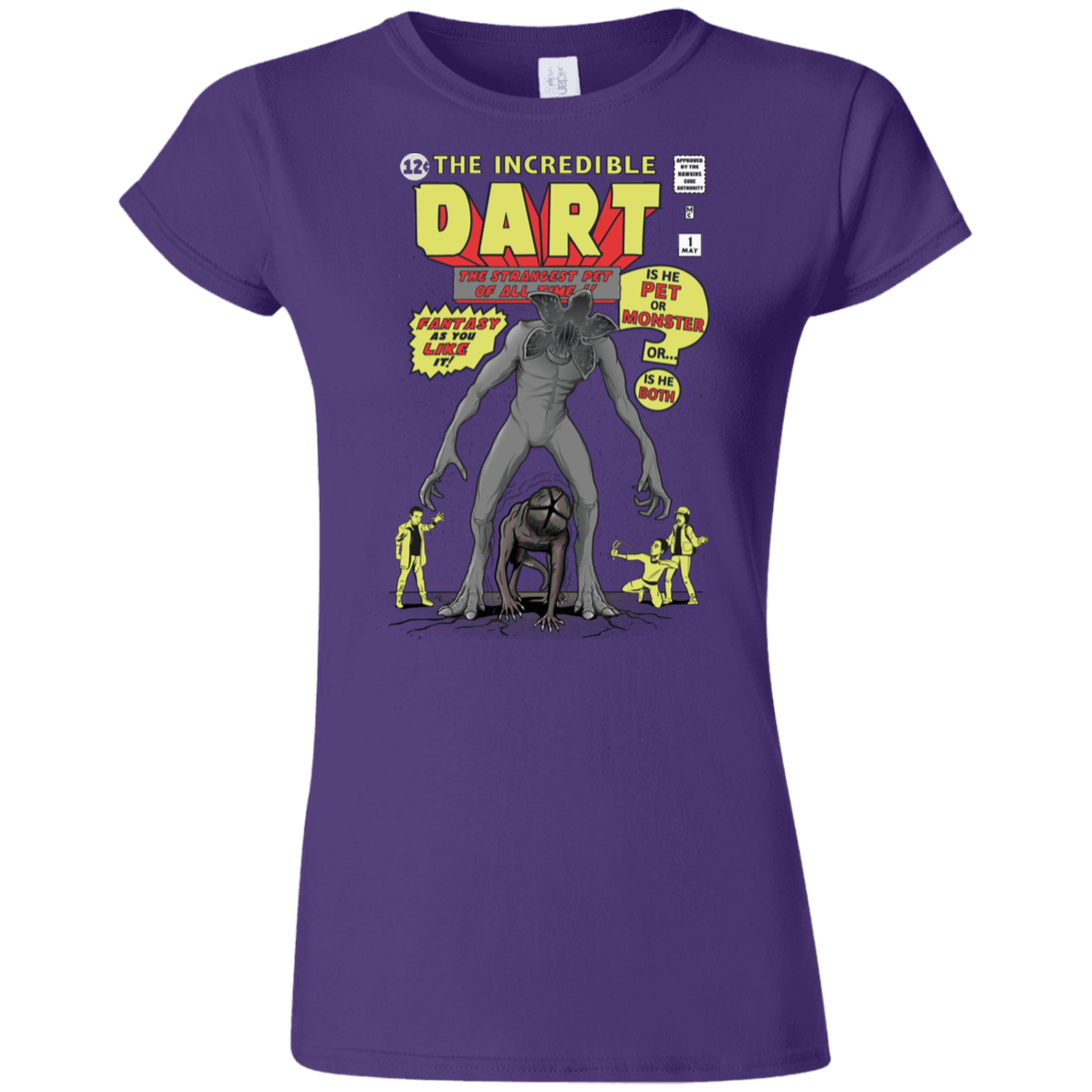 T-Shirts Purple / S The Incredible Dart Junior Slimmer-Fit T-Shirt