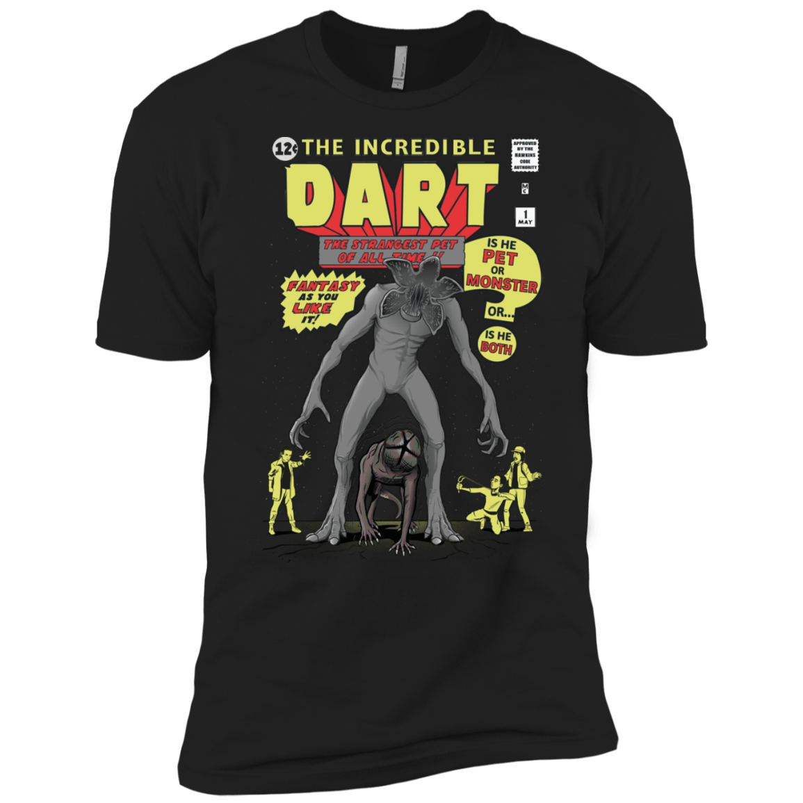 T-Shirts Black / X-Small The Incredible Dart Men's Premium T-Shirt