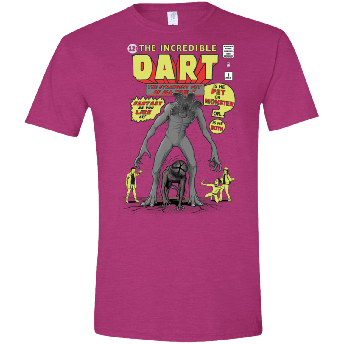 T-Shirts Antique Heliconia / S The Incredible Dart Men's Semi-Fitted Softstyle