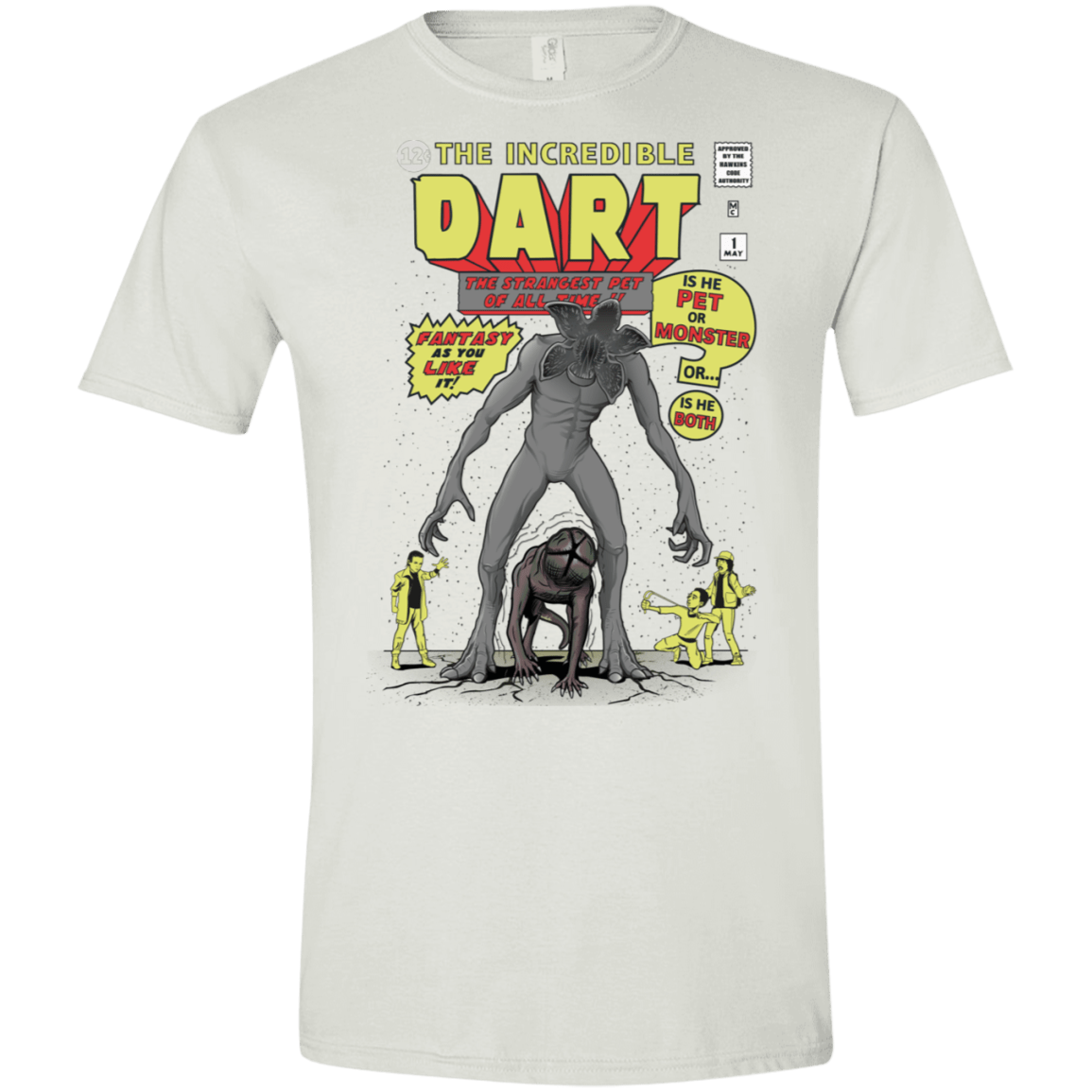 T-Shirts White / X-Small The Incredible Dart Men's Semi-Fitted Softstyle