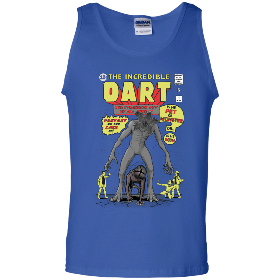 T-Shirts Royal / S The Incredible Dart Men's Tank Top