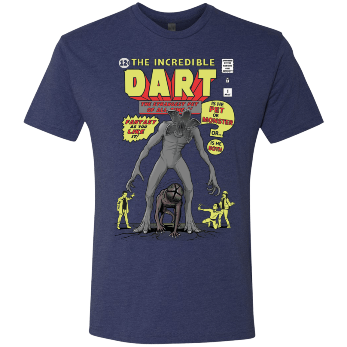 T-Shirts Vintage Navy / S The Incredible Dart Men's Triblend T-Shirt